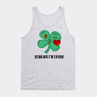 Kiss Me I'm Irish Tank Top